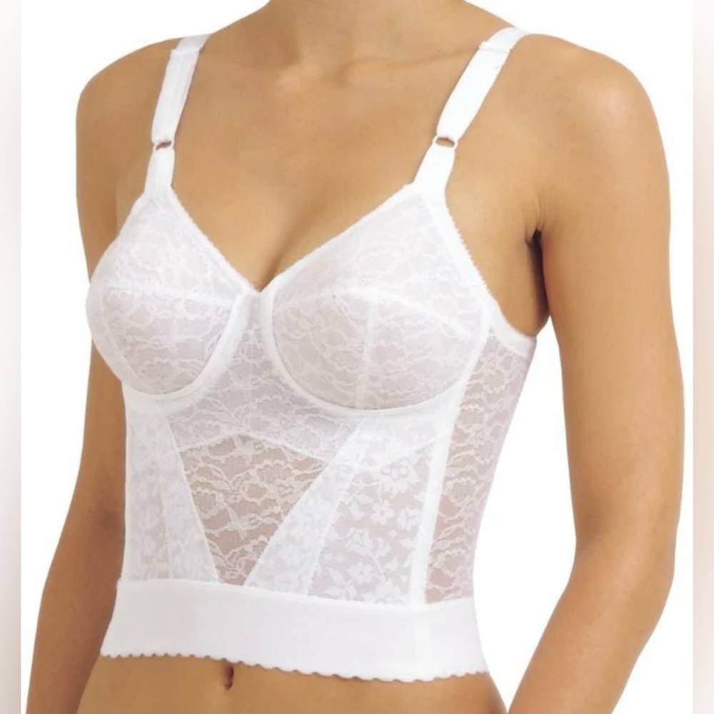 💋RAGO Longline Wireless Expandable Cup Bra Retro Vintage Madmen